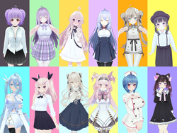 imagen del juego VR Harem Daily Life ~Tu habitación se convirtió en un Hang-Out para las niñas!~: img5.webp