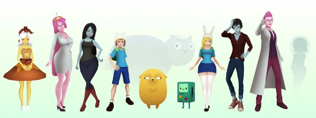 What If Adventure Time Was A 3d Anime Maze